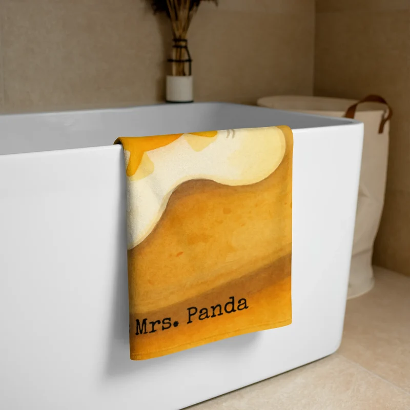 XL Badehandtuch Spiegelei Ei Design