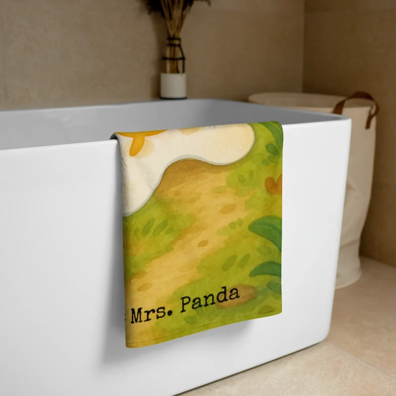 XL Badehandtuch Spiegelei Ei Design