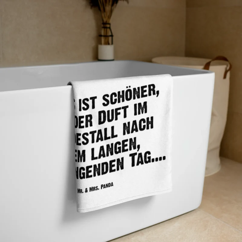 XL Badehandtuch Pferd Springen