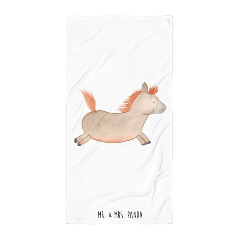 XL Badehandtuch Pferd Springen