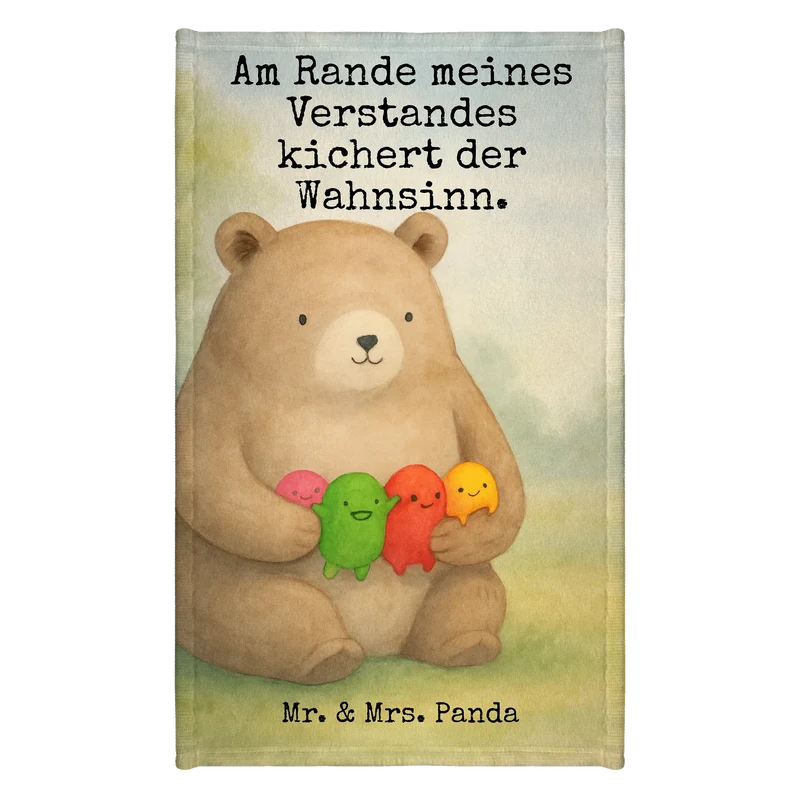 Gästehandtuch Bär Gefühl Design