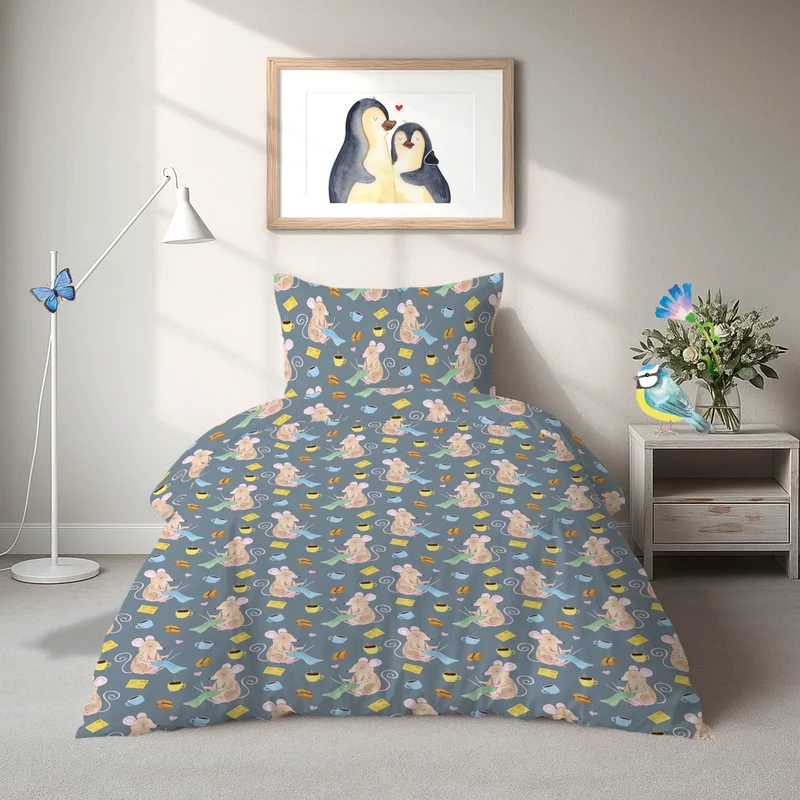 Bettwäsche Maus Stricken Muster