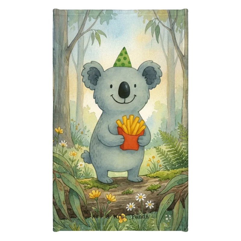 Gästehandtuch Koala Pommes Design