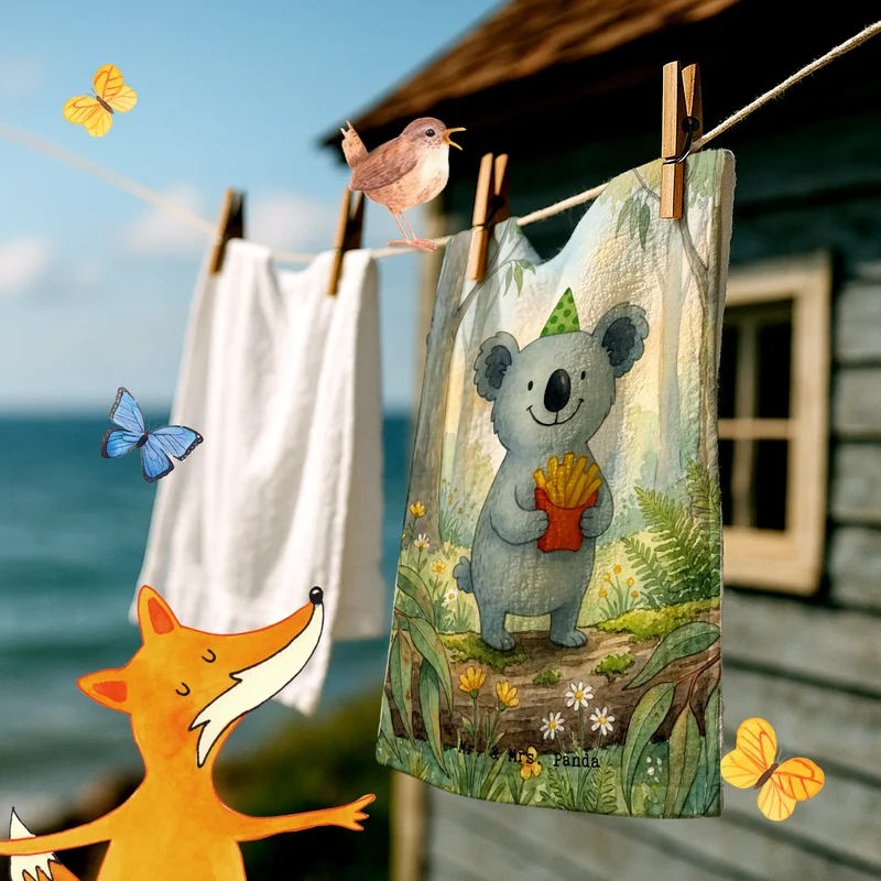 Gästehandtuch Koala Pommes Design