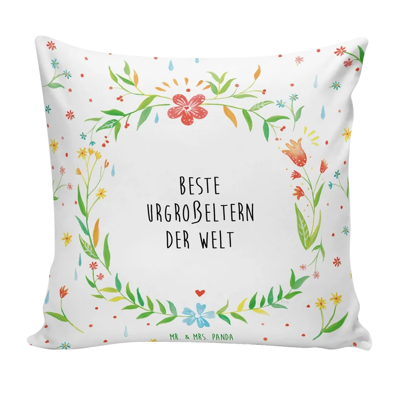 40x40 Kissen Urgroßeltern