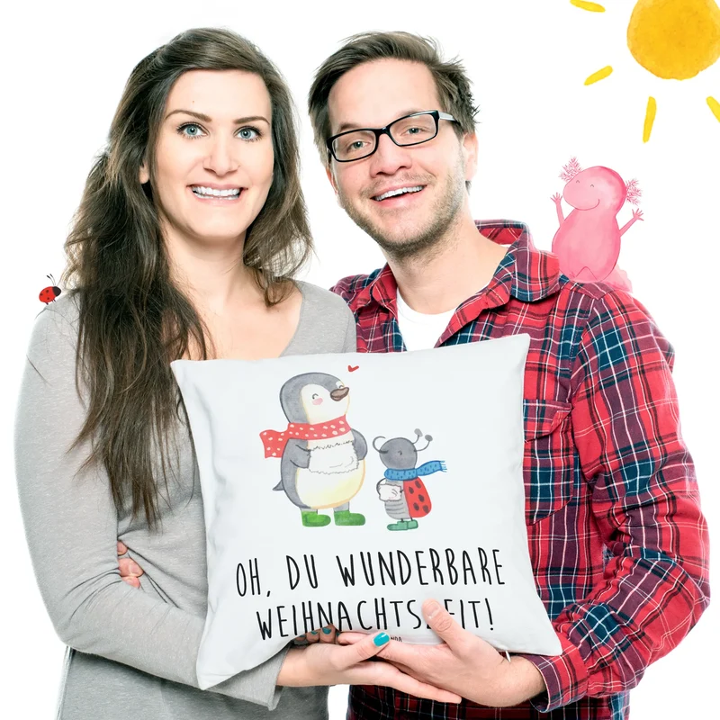 40x40 Kissen Smörle Winterzeit