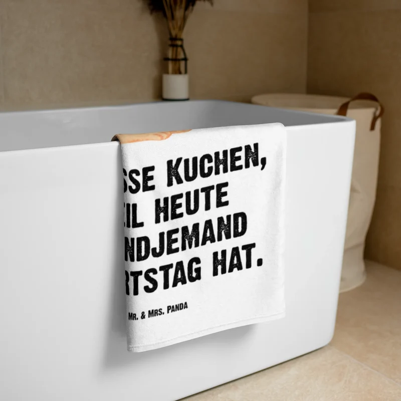 XL Badehandtuch Igel Kuchenstück