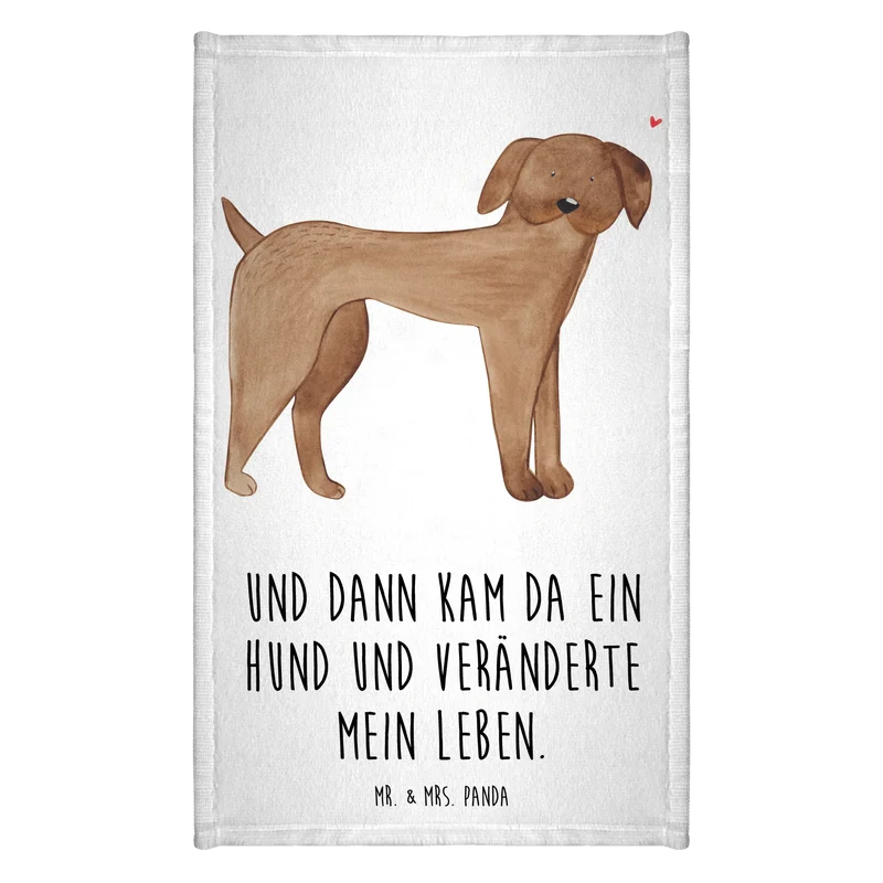 Gästehandtuch Hund Dogge