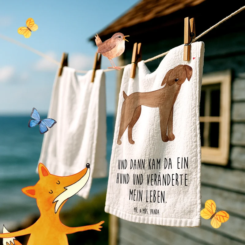 Gästehandtuch Hund Dogge