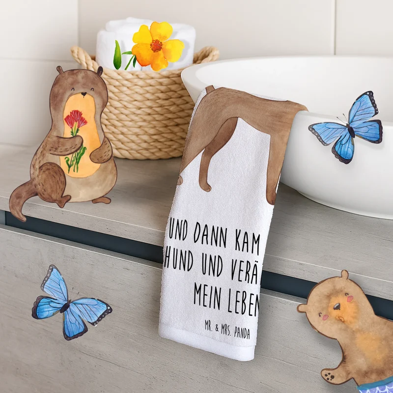 Gästehandtuch Hund Dogge