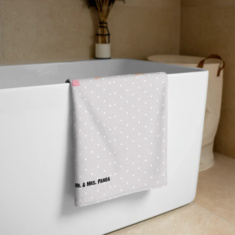 XL Badehandtuch Hasen Muschel