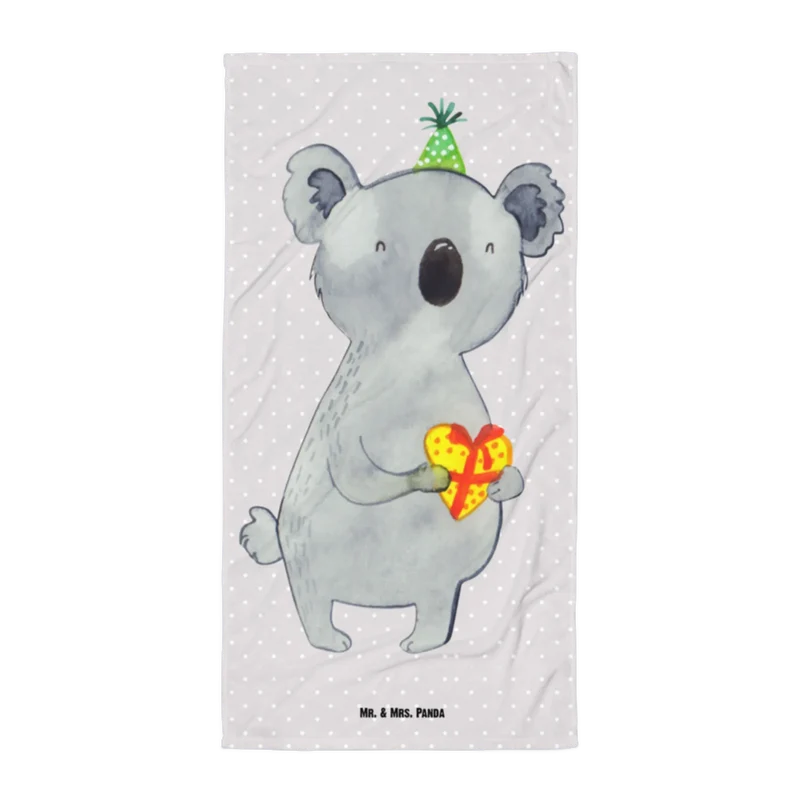 XL Badehandtuch Koala Geschenk