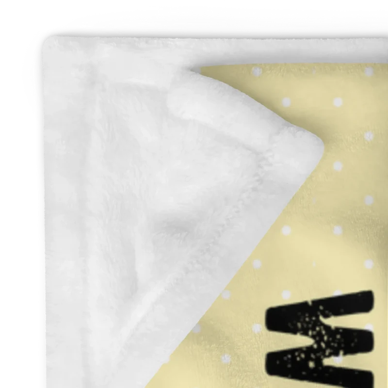 Babydecke Bären mit Blumenkranz