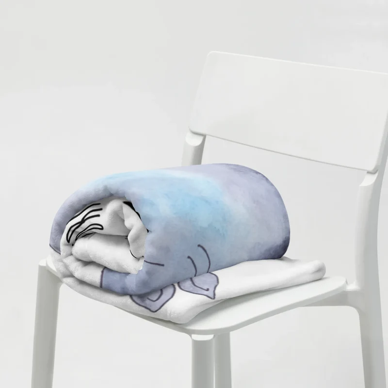 Babydecke Einhorn Nashorn