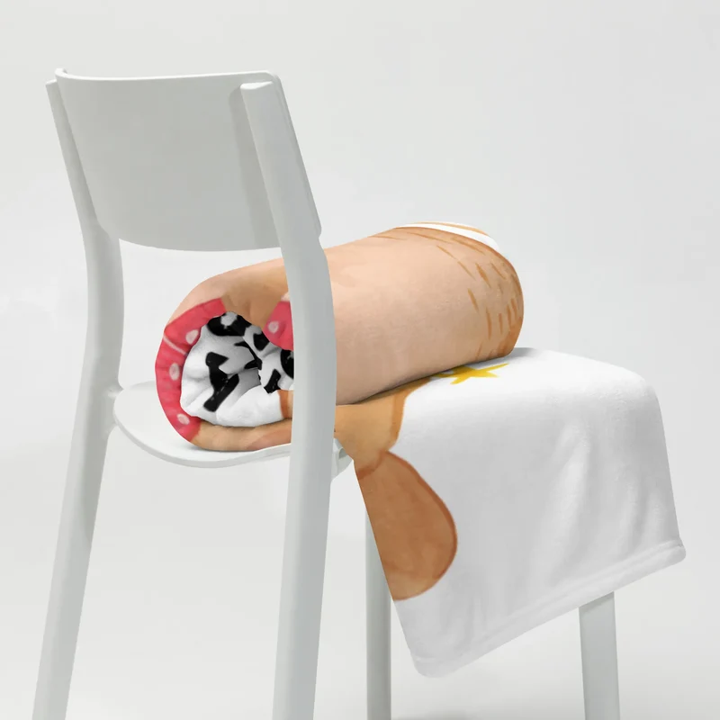 Babydecke Maus Weihnachten