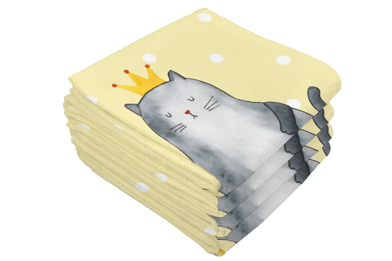 Handtuch Katze König