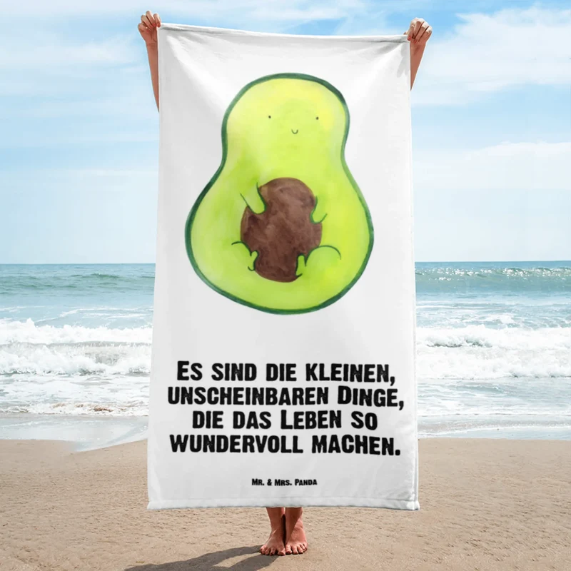 XL Badehandtuch Avocado Kern