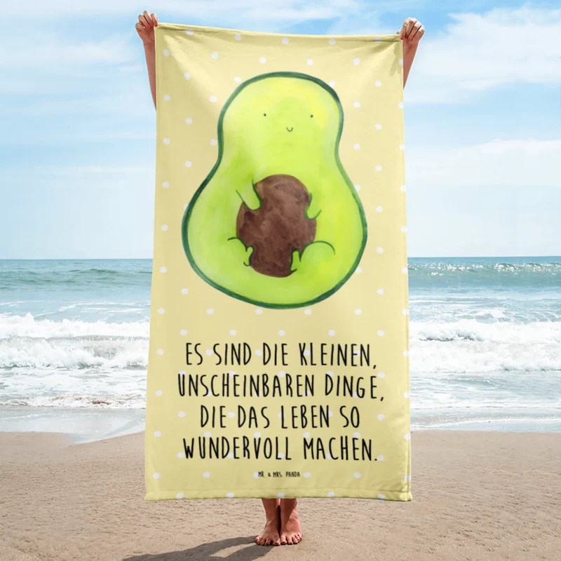 XL Badehandtuch Avocado Kern