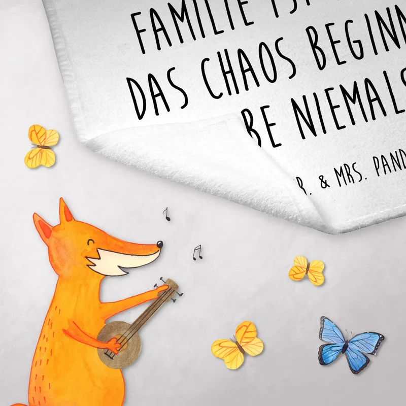 Gästehandtuch Koala Familie
