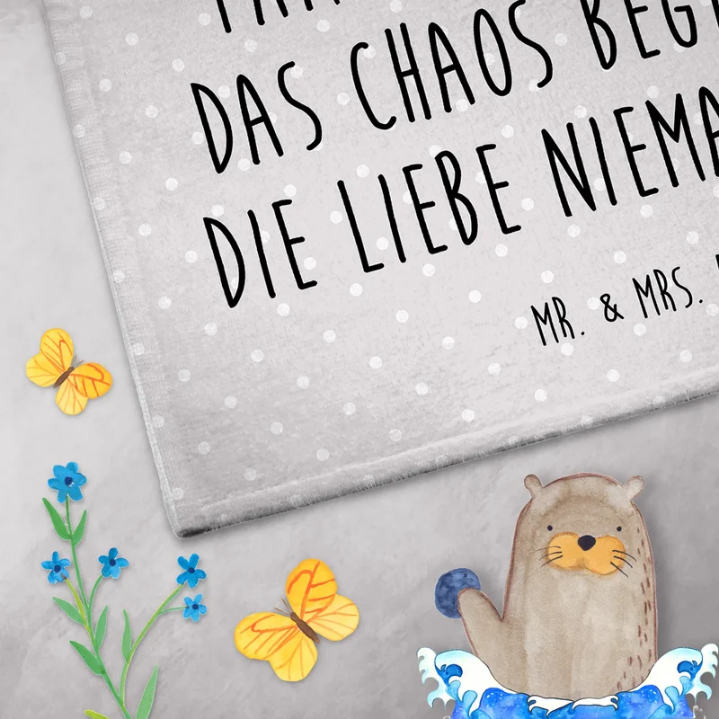 Gästehandtuch Koala Familie