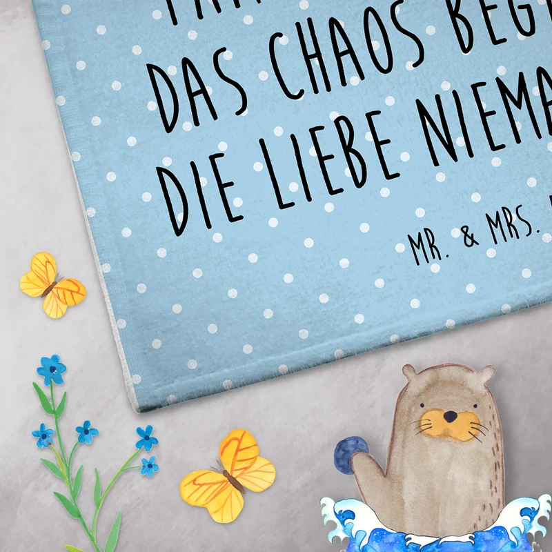Gästehandtuch Koala Familie