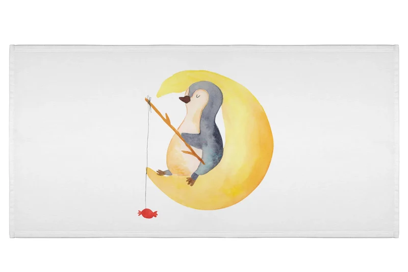 Handtuch Pinguin Mond