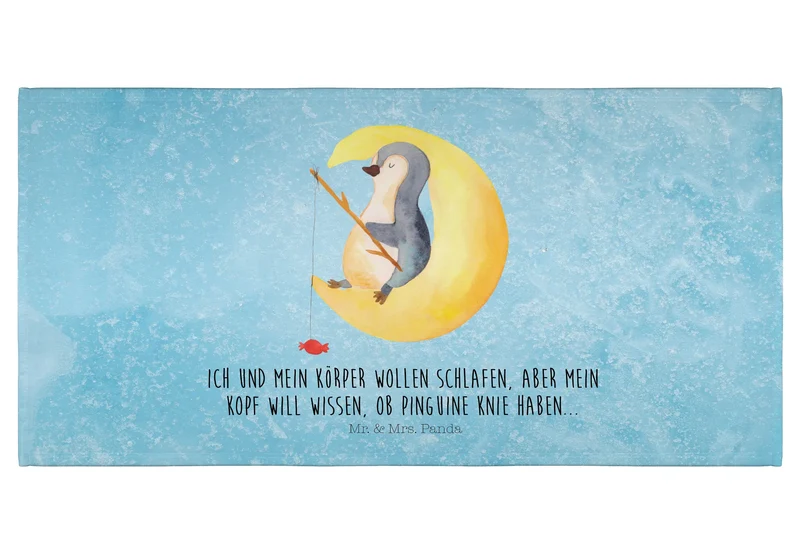 Handtuch Pinguin Mond