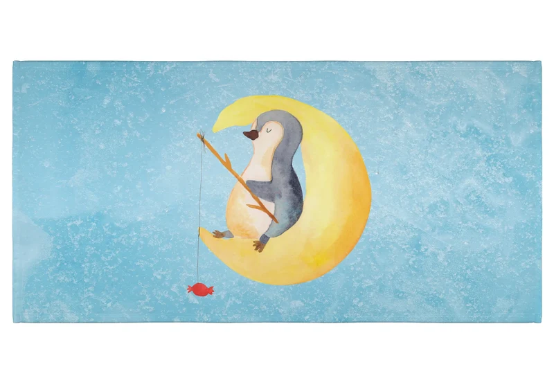 Handtuch Pinguin Mond