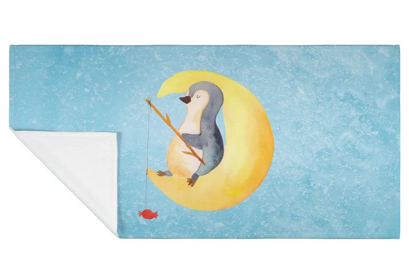 Handtuch Pinguin Mond