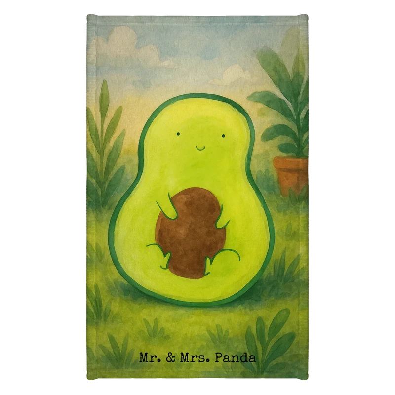 Gästehandtuch Avocado Kern Design