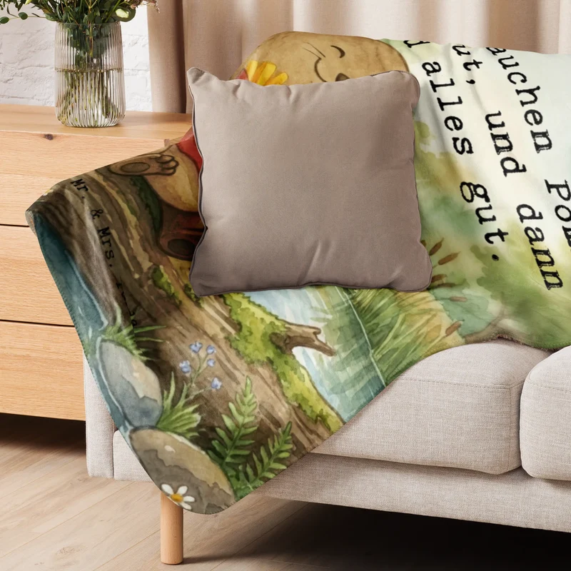 Sherpa Kuscheldecke Otter Pommes Design