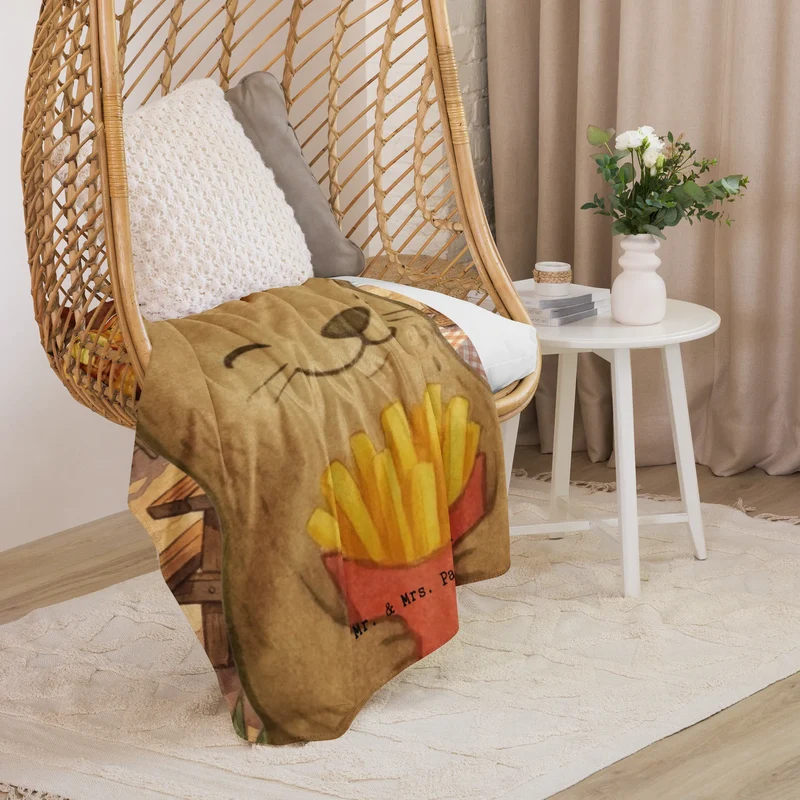 Sherpa Kuscheldecke Otter Pommes Design