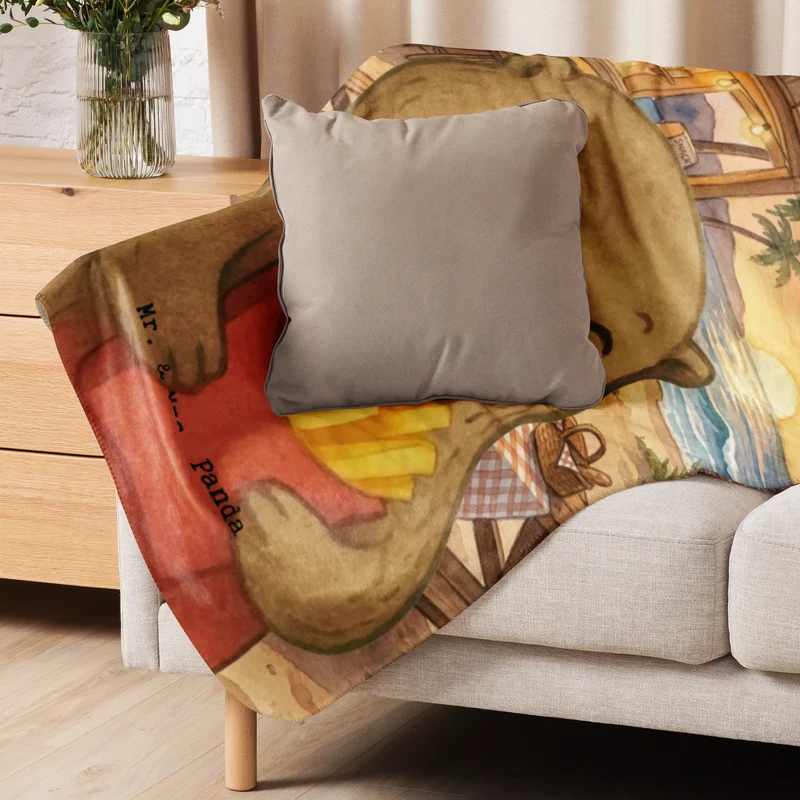 Sherpa Kuscheldecke Otter Pommes Design