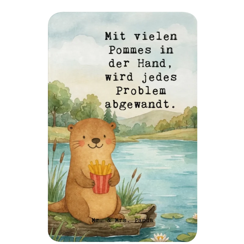 Sherpa Kuscheldecke Otter See Pommes Design