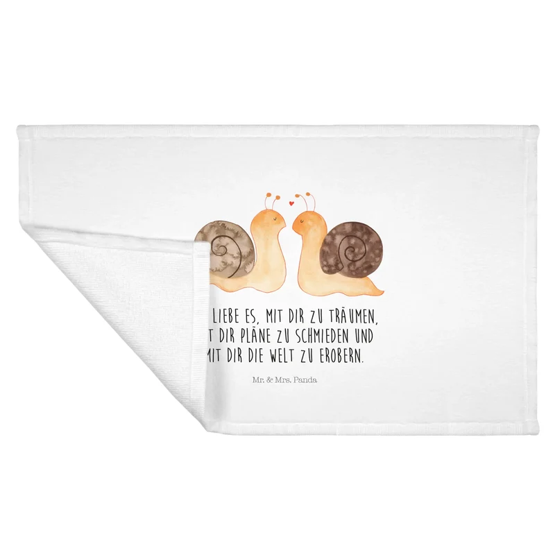Handtuch Schnecken Liebe