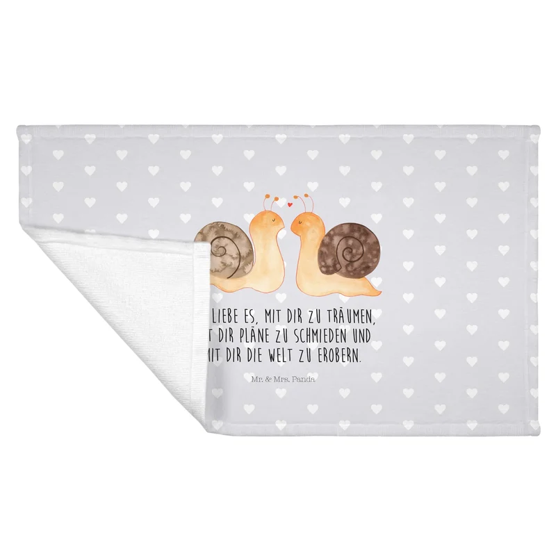 Handtuch Schnecken Liebe