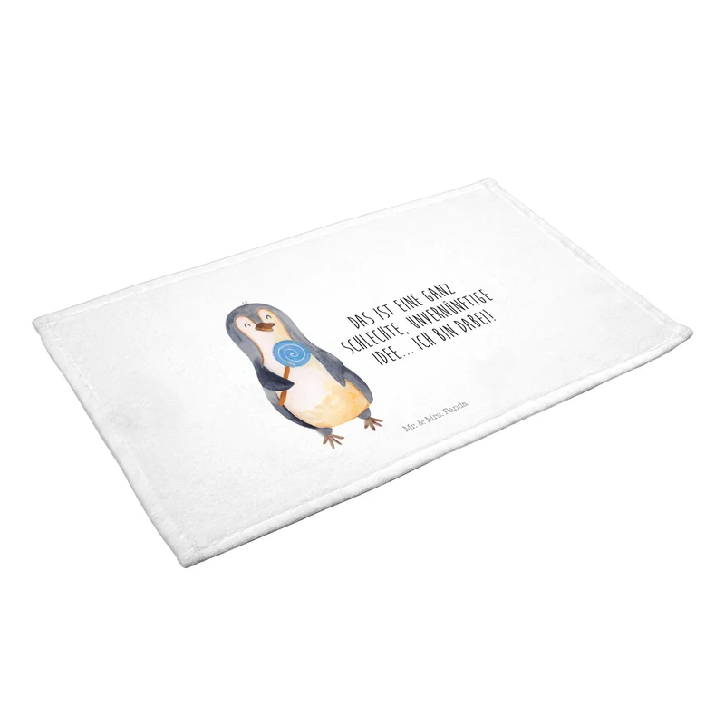 Handtuch Pinguin Lolli