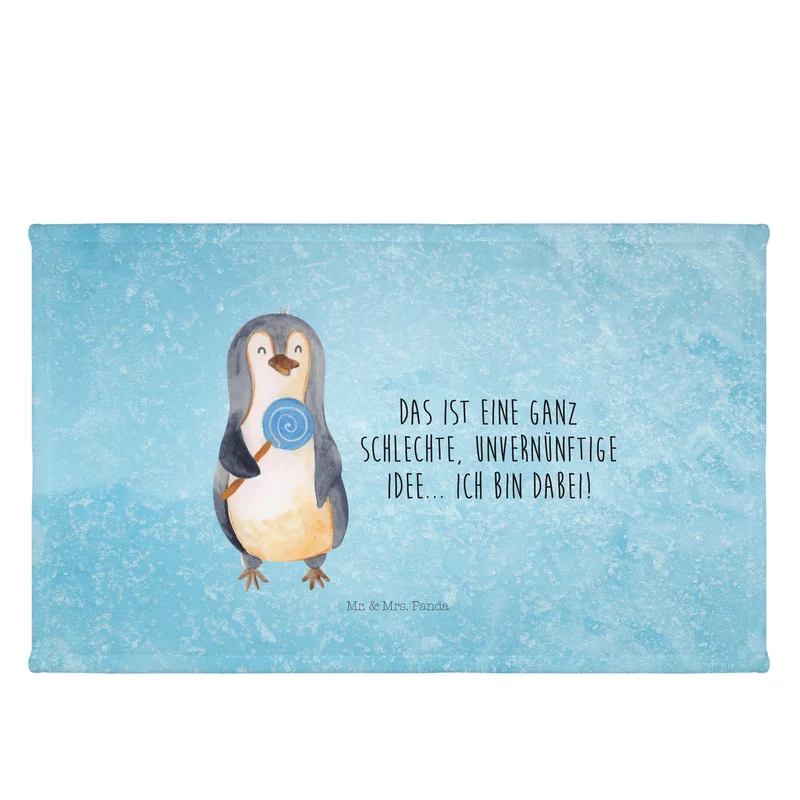 Handtuch Pinguin Lolli