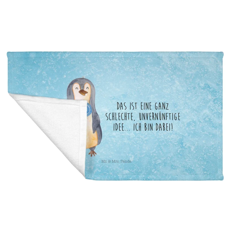 Handtuch Pinguin Lolli