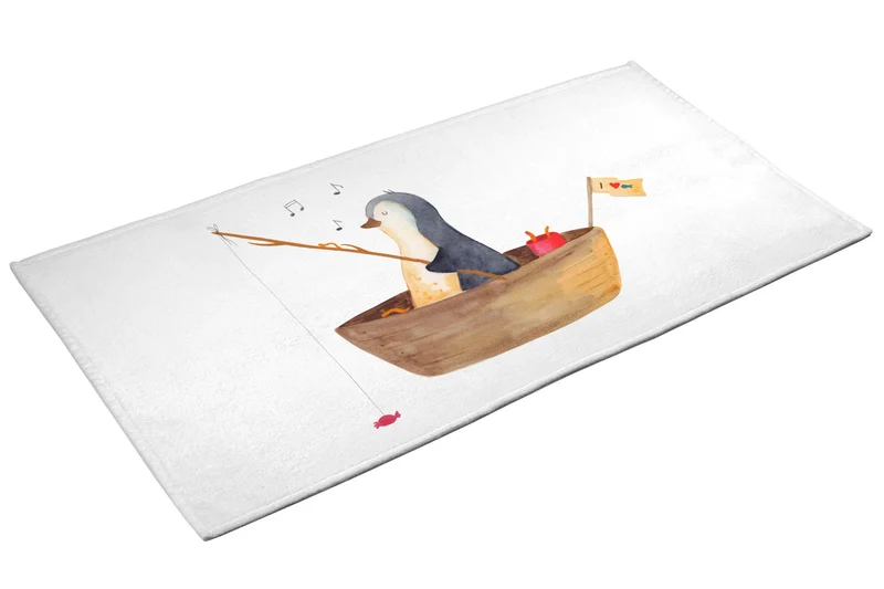 Handtuch Pinguin Angelboot