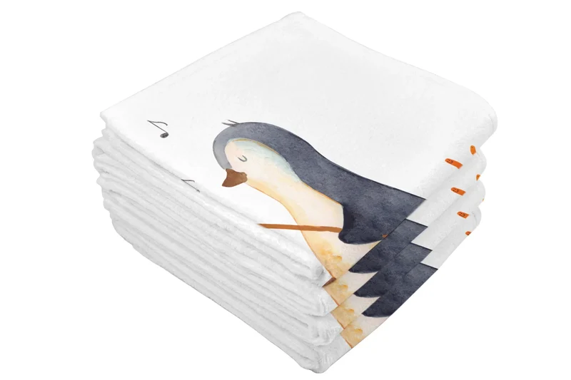 Handtuch Pinguin Angelboot