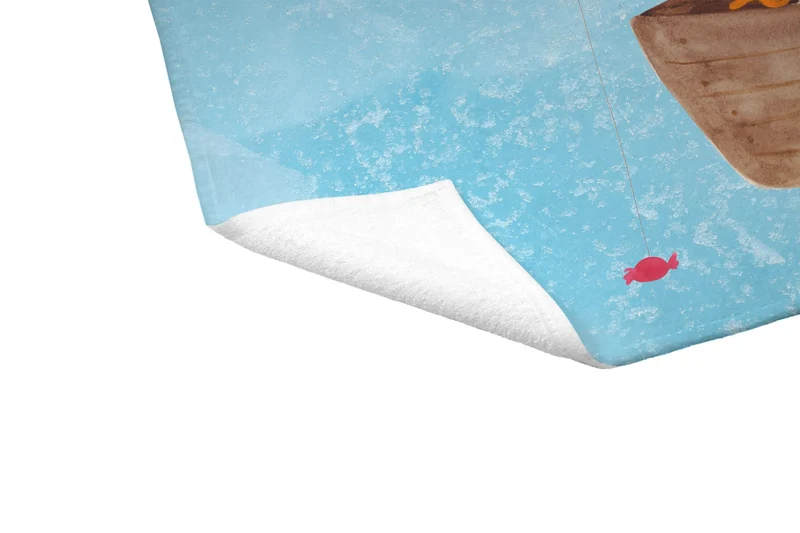 Handtuch Pinguin Angelboot