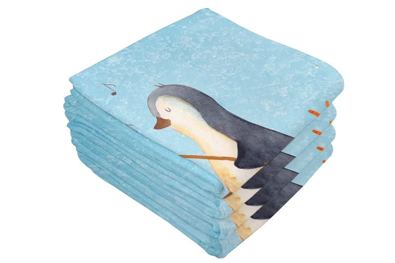 Handtuch Pinguin Angelboot