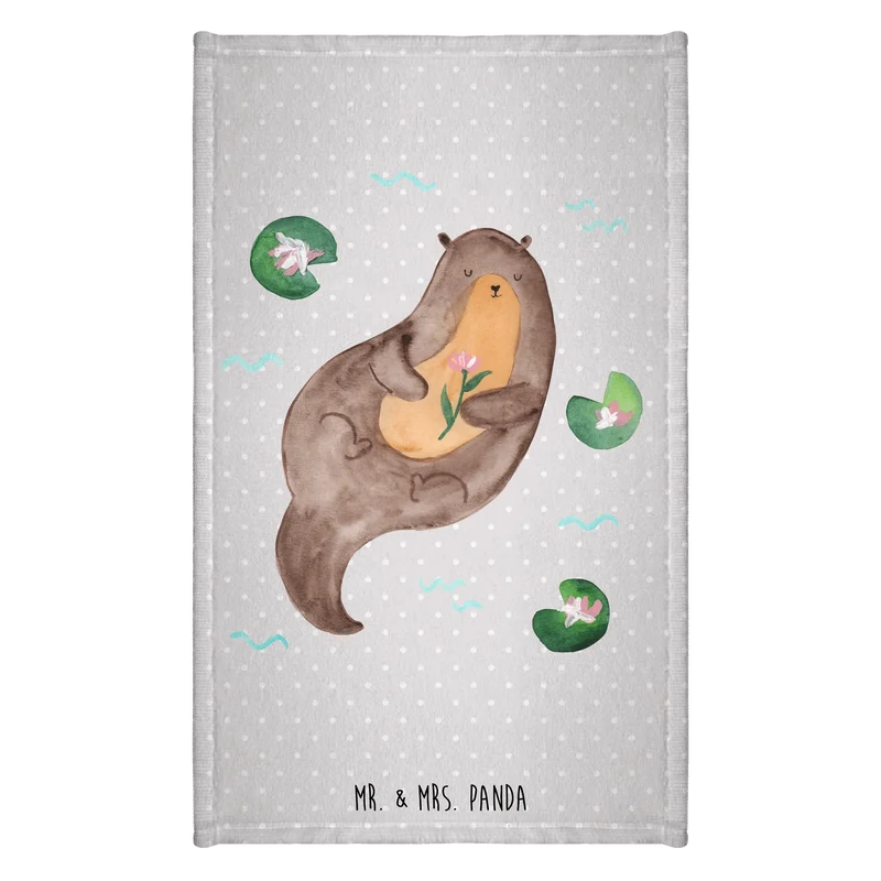Gästehandtuch Otter Seerose