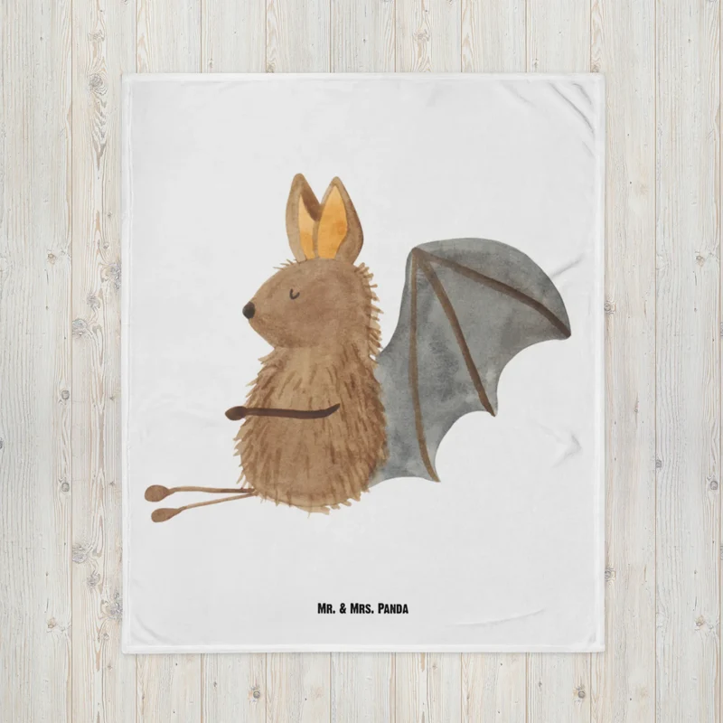 Babydecke Fledermaus Sitzen