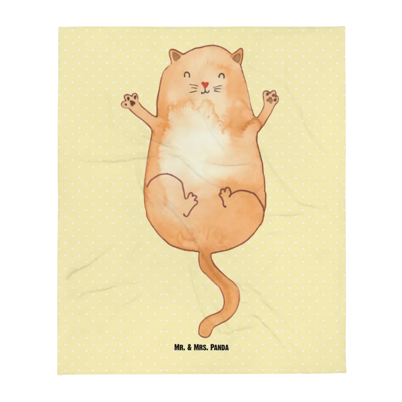 Babydecke Katze Umarmen