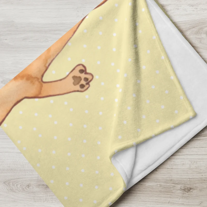 Babydecke Katze Umarmen
