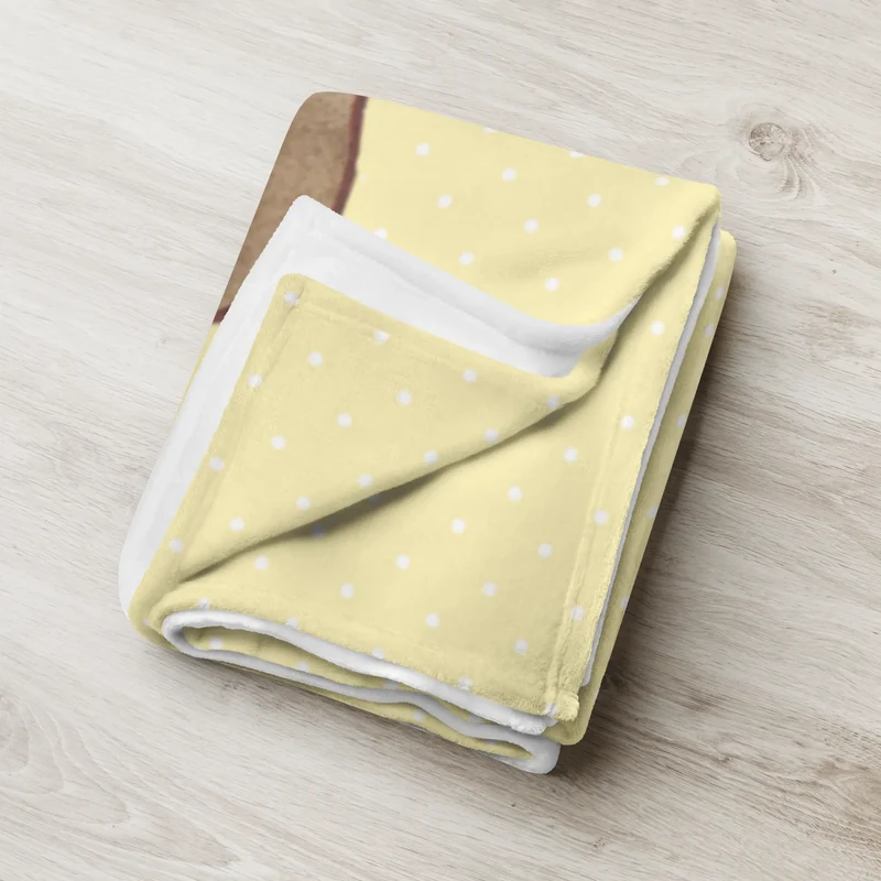 Babydecke Katze Sitzen