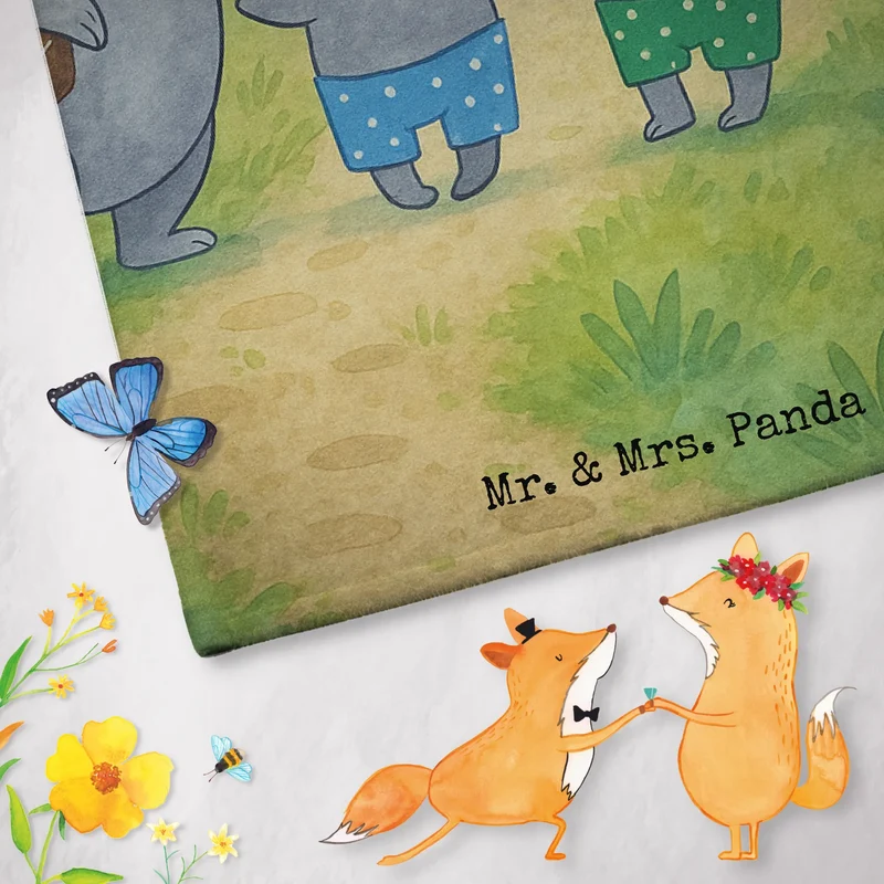 Badehandtuch Koala Familie zwei Design