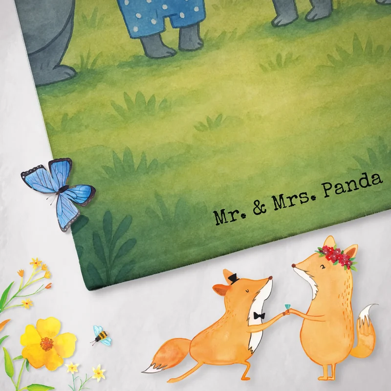Badehandtuch Koala Familie zwei Design